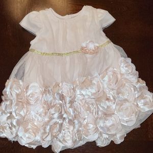 Nanette Bady Girl Dress Set Rose Gold Size 18 M
